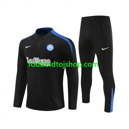 Inter Milan Sort Sweatshirt Dragt 2024-25